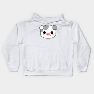 Cute Spotted Pig Kids Hoodie